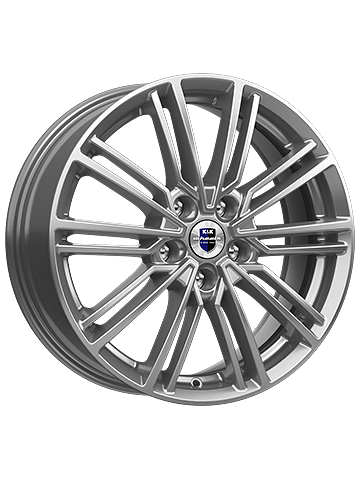 Диск литой K&K ЭРФУРТ 7J17 PCD5*114,3 ET48,5 DIA67,1 дарк платинум (22654)