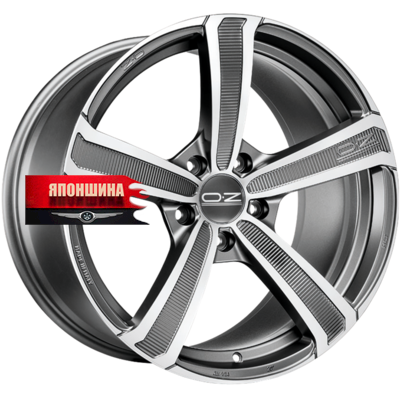 Диск литой OZ MONTECARLO HLT 9,5J20 PCD5*112 ET52 DIA79 MATT DARK GRAPHITE DIAMOND CUT (WHS111314)