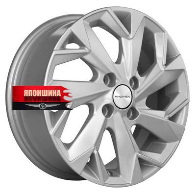 Диск литой KHOMEN WHEELS KHW1402 5,5J14 PCD4*100 ET38 DIA67,1 F-SILVER (WHS512256)