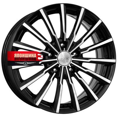 Диск литой K&K АКЦЕНТ 5,5J14 PCD4*98 ET40 DIA58,5 АЛМАЗ ЧЕРНЫЙ (WHS097715)
