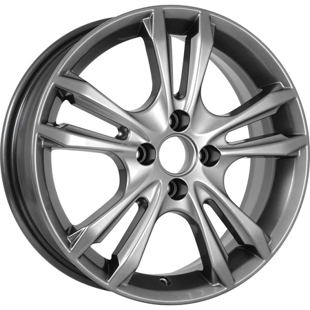 Диск литой K&K SAMARA 6J16 PCD5*100 ET40 DIA67,1 DARK PLATINUM (7255915)