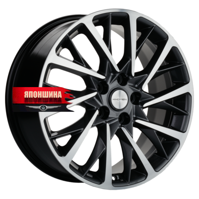 Диск литой KHOMEN WHEELS KHW1804 7,5J18 PCD5*114,3 ET40 DIA57,1 GRAY-FP (WHS524444)