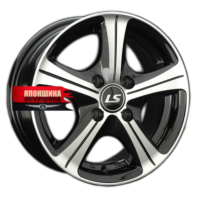 Диск литой LS 202 7J16 PCD4*100 ET40 DIA73,1 BKF (WHS250578)