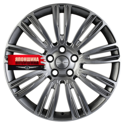 Диск литой KHOMEN WHEELS KHW2004 8,5J20 PCD5*120 ET45 DIA59,5 GRAY (WHS524442)