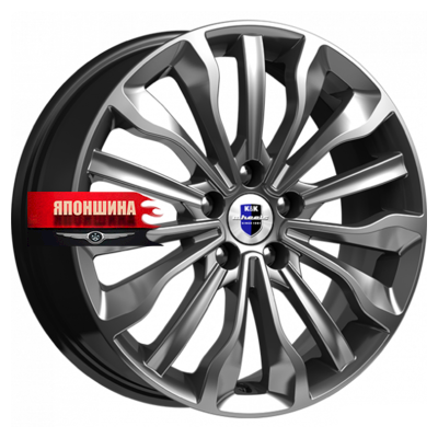 Диск литой K&K АТАКАМА 6,5J17 PCD5*108 ET50 DIA63,35 ДАРК ПЛАТИНУМ (WHS215719)