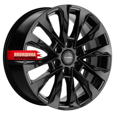 Диск литой KHOMEN WHEELS KHW2010 8J20 PCD6*139,7 ET35 DIA78,1 BLACK (WHS527394)