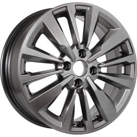 Диск литой K&K ЭРМАН 6,5J16 PCD4*100 ET37 DIA60,1 DARK PLATINUM (7274717)
