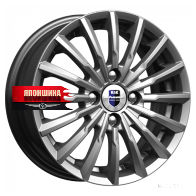 Диск литой K&K АКЦЕНТ-ОРИГИНАЛ 7J17 PCD4*100 ET43 DIA60,1 ДАРК ПЛАТИНУМ (WHS499788)