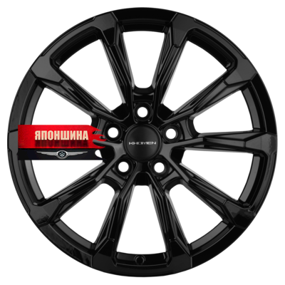 Диск литой KHOMEN WHEELS KHW1808 7,5J18 PCD5*114,3 ET35 DIA66,1 BLACK (WHS530196)