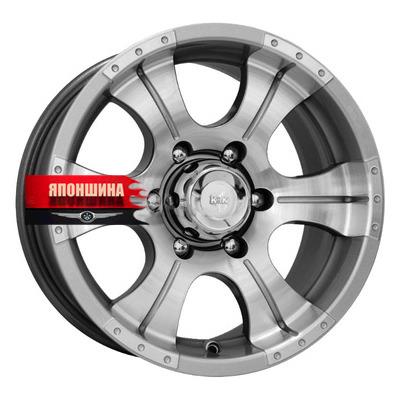 Диск литой K&K БАЙКОНУР 8J16 PCD6*139,7 ET0 DIA108,5 ДАРК ПЛАТИНУМ (WHS511204)