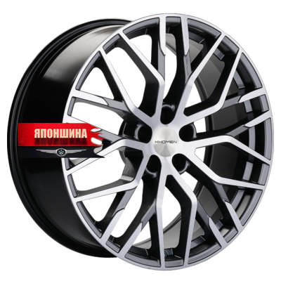 Диск литой KHOMEN WHEELS KHW2005 8,5J20 PCD5*112 ET30 DIA66,5 GRAY-FP (WHS500377)