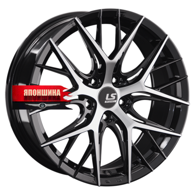Диск литой LS FLOWFORMING RC57 8J18 PCD5*114,3 ET45 DIA60,1 BKF (WHS531716)