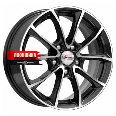 Диск литой IFREE ДЖЕТ 6,5J16 PCD5*108 ET50 DIA63,35 БЛЭК ДЖЕК (WHS501409)
