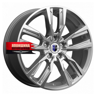 Диск литой K&K БОРЭЙ 8J18 PCD5*114,3 ET40 DIA66,1 ДАРК ПЛАТИНУМ (WHS511180)