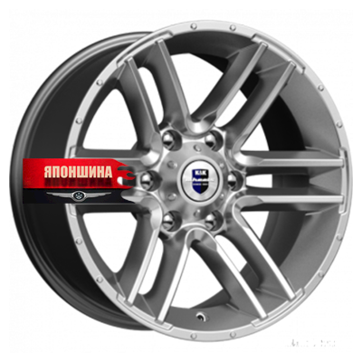Диск литой K&K АЛГАМА 8J17 PCD6*139,7 ET-10 DIA106,1 ДАРК ПЛАТИНУМ (WHS219300)