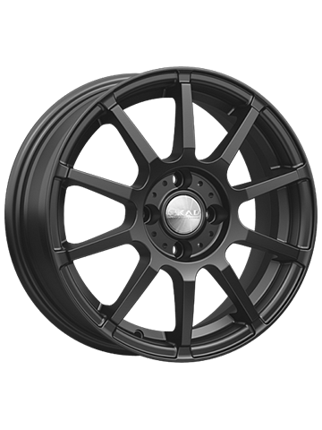 Диск литой СКАД АКИТА 6J15 PCD4*100 ET40 DIA60,1 черный бархат (30669)