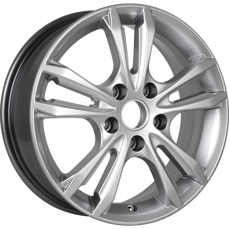 Диск литой K&K SAMARA 6J16 PCD5*100 ET40 DIA67,1 SILVER SK (7131218)