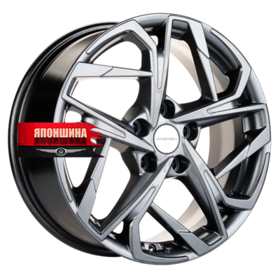 Диск литой KHOMEN WHEELS KHW1716 7J17 PCD5*114,3 ET45 DIA67,1 GRAY (WHS498026)