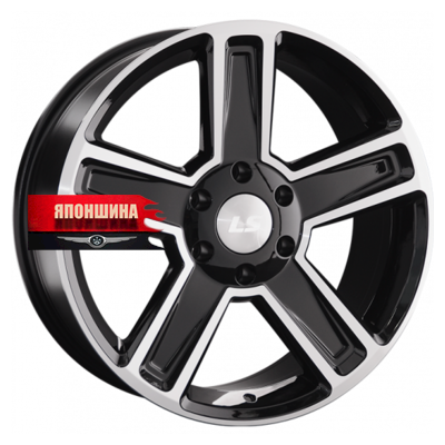 Диск литой LS 1296 8J18 PCD6*139,7 ET20 DIA106,1 BKF (WHS503113)