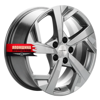 Диск литой KHOMEN WHEELS KHW1712 7J17 PCD5*110 ET46 DIA63,3 GRAY (WHS519725)