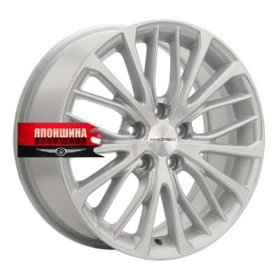 Диск литой KHOMEN WHEELS KHW1705 7J17 PCD5*108 ET40 DIA60,1 F-SILVER (WHS506298)