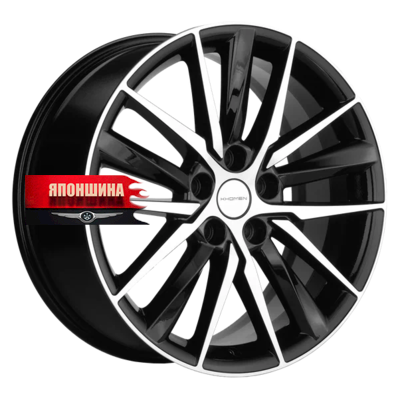 Диск литой KHOMEN WHEELS KHW1807 8J18 PCD5*108 ET47 DIA60,1 BLACK-FP (WHS516875)
