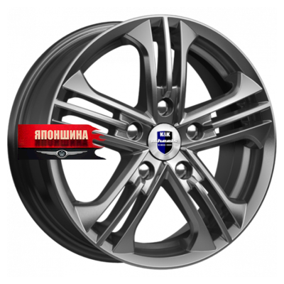 Диск литой K&K TRINITY-ОРИГИНАЛ 6J15 PCD5*114,3 ET50 DIA67,1 ДАРК ПЛАТИНУМ (WHS499048)