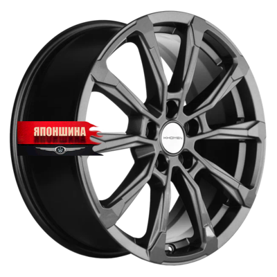 Диск литой KHOMEN WHEELS KHW1808 7,5J18 PCD5*108 ET46 DIA63,4 GRAY (WHS521054)