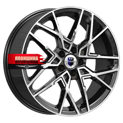 Диск литой K&K ВУДРОФ 7J18 PCD5*115 ET43 DIA70,2 АЛМАЗ ЧЕРНЫЙ (WHS518988)