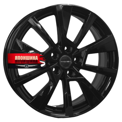 Диск литой KHOMEN WHEELS KHW1802 7J18 PCD5*114,3 ET50 DIA54,1 BLACK (WHS508324)