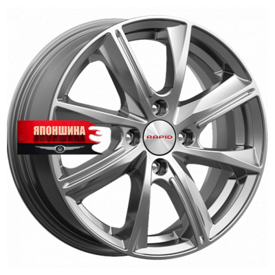 Диск литой K&K АРНАР-ОРИГИНАЛ 6J15 PCD4*100 ET46 DIA54,1 ДАРК ПЛАТИНУМ (WHS506888)