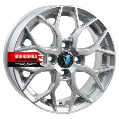 Диск литой VENTI 1419 5,5J14 PCD4*100 ET43 DIA60,1 SILVER (WHS505006)