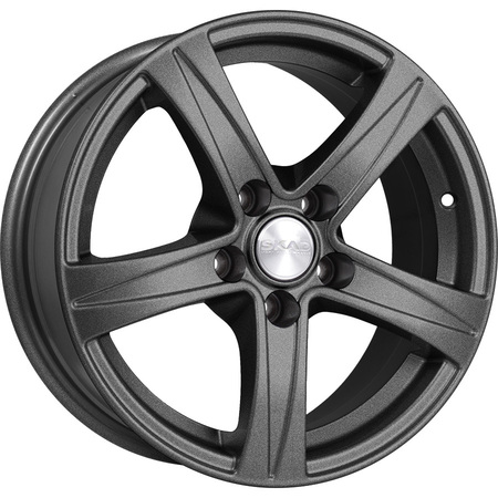 Диск литой СКАД SAKURA 6,5J15 PCD5*100 ET35 DIA57,1 GRAPHITE (1734650)