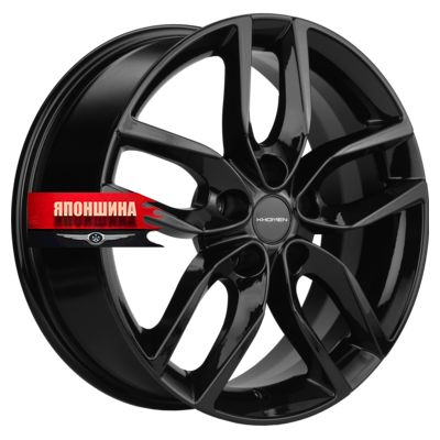 Диск литой KHOMEN WHEELS KHW1708 6,5J17 PCD5*108 ET33 DIA60,1 BLACK (WHS525291)