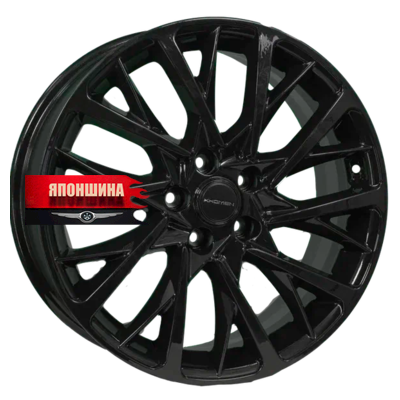 Диск литой KHOMEN WHEELS KHW1804 7,5J18 PCD5*108 ET40 DIA54,1 BLACK (WHS516744)