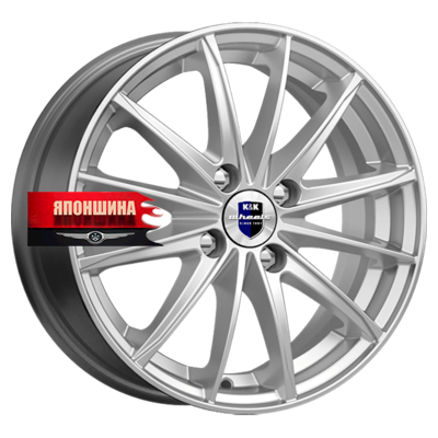 Диск литой K&K ПОЙНТ БЛАНК-ОРИГИНАЛ 6J15 PCD4*100 ET46 DIA54,1 СИЛЬВЕР SK (WHS499845)