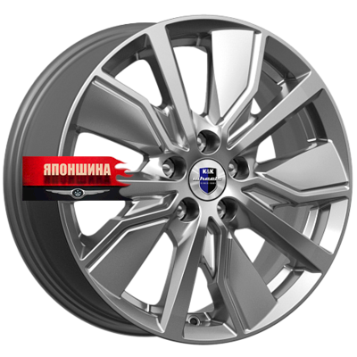 Диск литой K&K ГАМБИТ 6,5J16 PCD5*114,3 ET50 DIA60,1 ДАРК ПЛАТИНУМ (WHS511595)