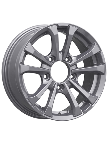Диск литой СКАД ТУНДРА 6,5J16 PCD5*139,7 ET40 DIA98,5 artic grey (22171)