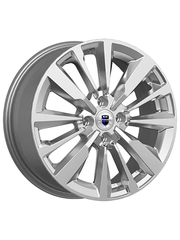 Диск литой K&K ЭРМАН 6,5J16 PCD4*100 ET37 DIA60,1 дарк платинум (26532)
