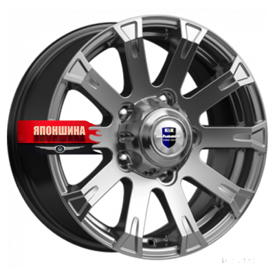 Диск литой K&K БАЙКАЛ 7J16 PCD5*139,7 ET35 DIA108,5 ДАРК ПЛАТИНУМ (WHS165905)