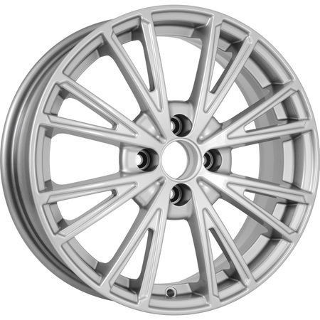 Диск литой K&K МЕАНДР-ОРИГИНАЛ 6J15 PCD4*100 ET40 DIA60,1 SILVER (7185681)