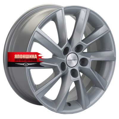 Диск литой KHOMEN WHEELS KHW1507 6J15 PCD5*100 ET40 DIA57,1 F-SILVER (WHS502962)