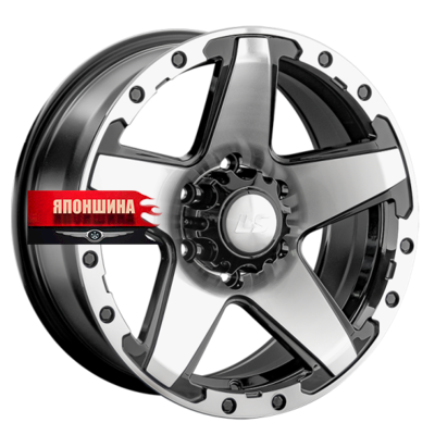 Диск литой LS 1284 8J17 PCD6*139,7 ET25 DIA106,1 BKF (WHS531549)