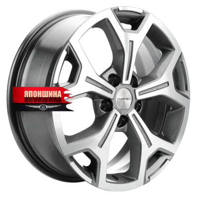 Диск литой KHOMEN WHEELS KHW1710 7J17 PCD5*108 ET33 DIA60,1 GRAY-FP (WHS525607)