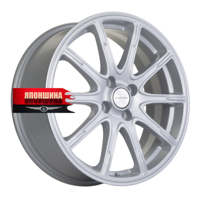 Диск литой KHOMEN WHEELS KHW1707 6,5J17 PCD4*100 ET44 DIA54,1 F-SILVER (WHS506014)