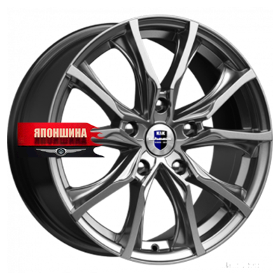 Диск литой K&K ТВИСТ 7,5J17 PCD5*114,3 ET40 DIA66,1 ДАРК ПЛАТИНУМ (WHS502430)