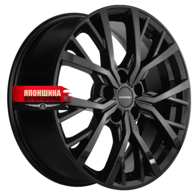 Диск литой KHOMEN WHEELS KHW1806 7J18 PCD5*110 ET50 DIA63,3 BLACK (WHS518441)