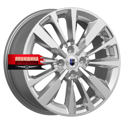Диск литой K&K ЭРМАН 6,5J16 PCD4*100 ET37 DIA60,1 ДАРК ПЛАТИНУМ (WHS516998)