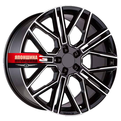 Диск литой KHOMEN WHEELS KHW2101 9,5J21 PCD5*120 ET49 DIA72,6 BLACK-FP (WHS503773)