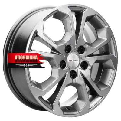 Диск литой KHOMEN WHEELS KHW1711 6,5J17 PCD5*108 ET33 DIA60,1 GRAY (WHS507215)